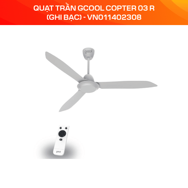 Quạt trần GCool Copter 03 R VN011402308 - Ảnh 3