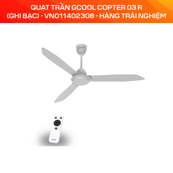 Quạt trần GCool Copter 03 R VN011402308 - HÀNG TRẢI NGHIỆM - Ảnh 3