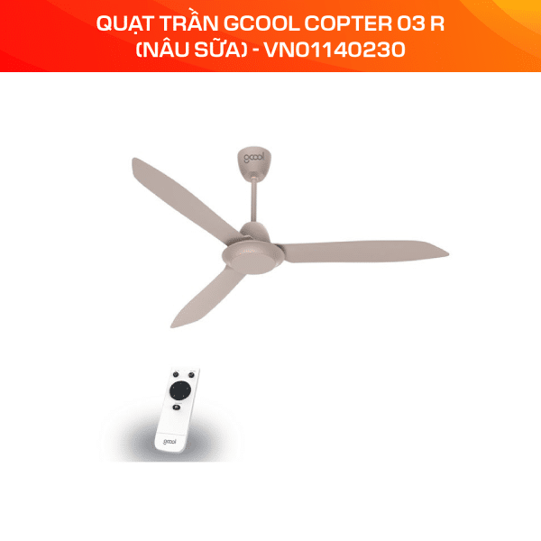 Quạt trần GCool Copter 03 R VN011402309 - Ảnh 3
