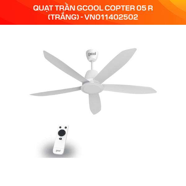 Quạt trần GCool Copter 05 R VN011402502 - Ảnh 3