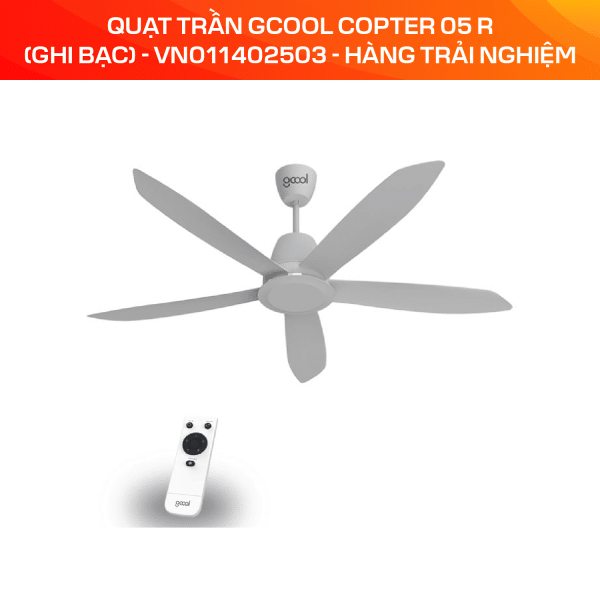 Quạt trần GCool Copter 05 R VN011402503 - HÀNG TRẢI NGHIỆM - Ảnh 3