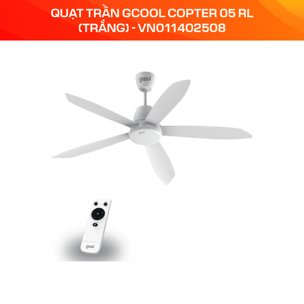 Quạt trần GCool Copter 05 RL VN011402508 - Ảnh 3