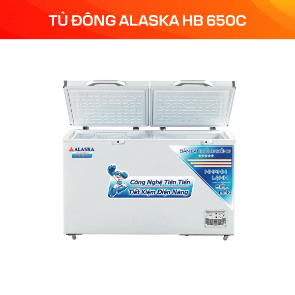Tủ Đông Alaska 510 lít HB 650C - Ảnh 3