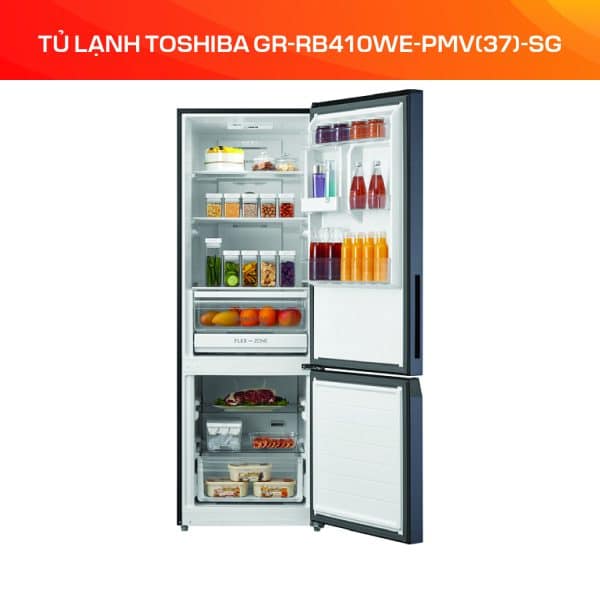 TỦ LẠNH TOSHIBA GR-RB410WE-PMV(37)-SG - Ảnh 3