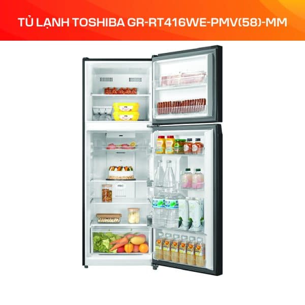 TỦ LẠNH TOSHIBA GR-RT416WE-PMV(58)-MM - Ảnh 4
