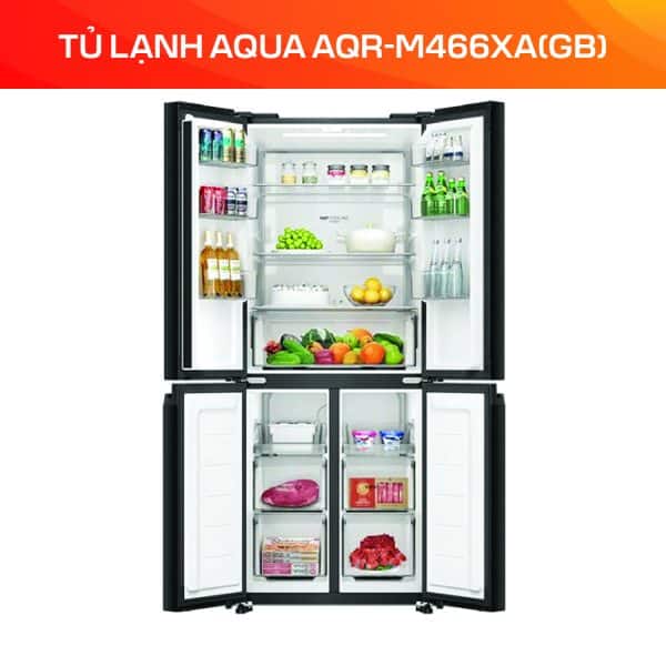 TỦ LẠNH AQUA AQR-M466XA(GB) - Ảnh 3