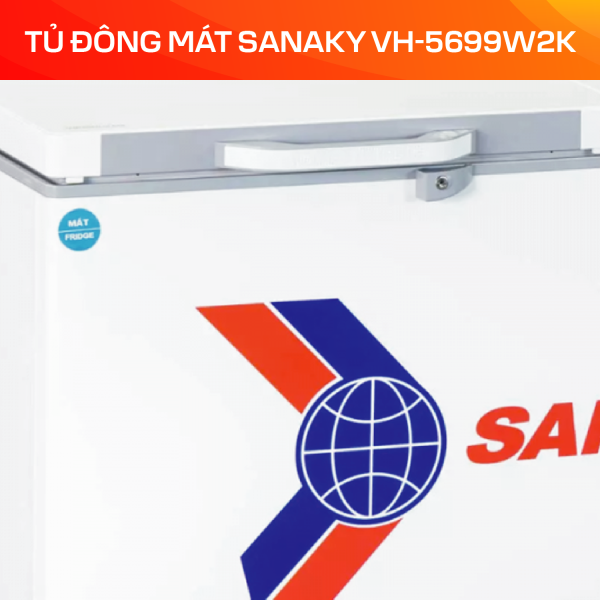 Tủ Đông Mát Sanaky 560 Lít VH-5699W2K - Ảnh 4