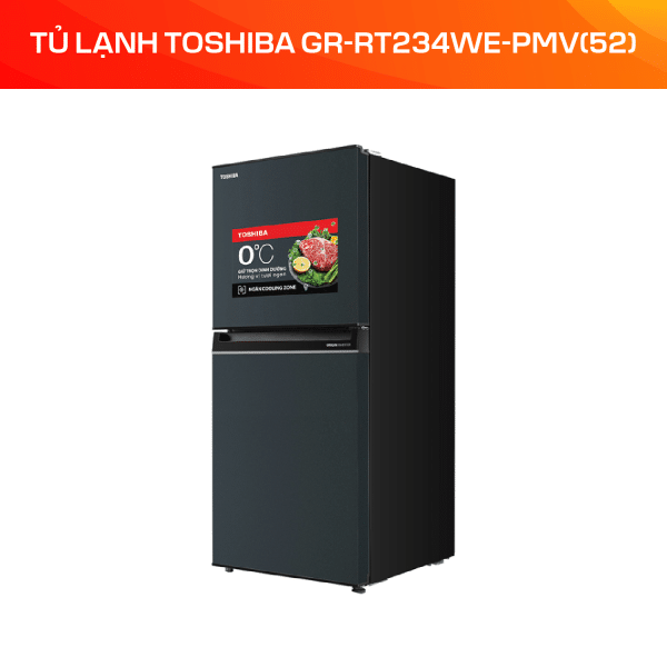 Tủ lạnh Toshiba Inverter 180 lít GR-RT234WE-PMV(52) - Ảnh 4
