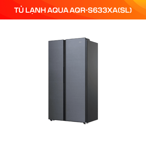 Tủ Lạnh Aqua Inverter 569 Lít AQR-S633XA(SL) - Ảnh 4