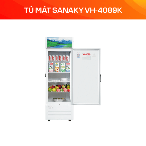 Tủ mát Sanaky 400 lít VH-4089K - Ảnh 4