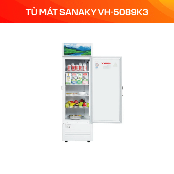 Tủ Mát Sanaky Inverter 480 Lít VH-5089K3 - Ảnh 4