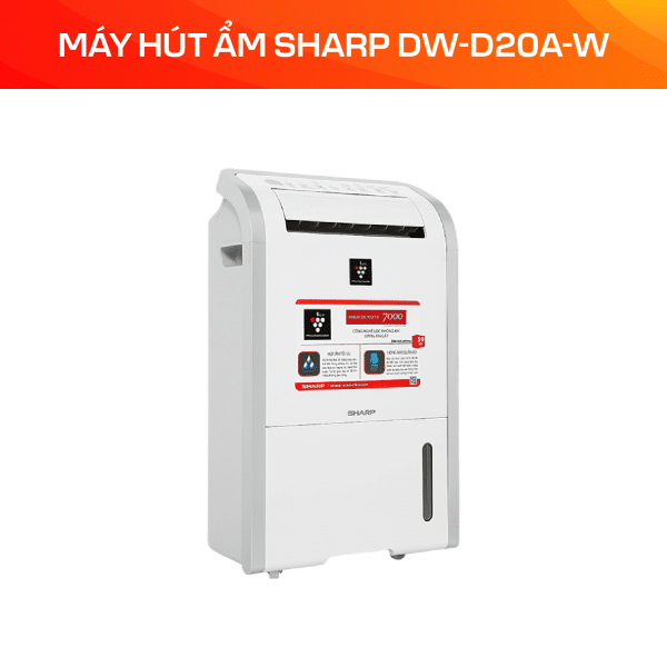 Máy hút ẩm Sharp DW-D20A-W - Ảnh 3