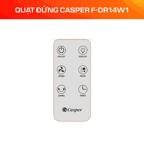 Quạt đứng Casper F-DS14W1 - Ảnh 4