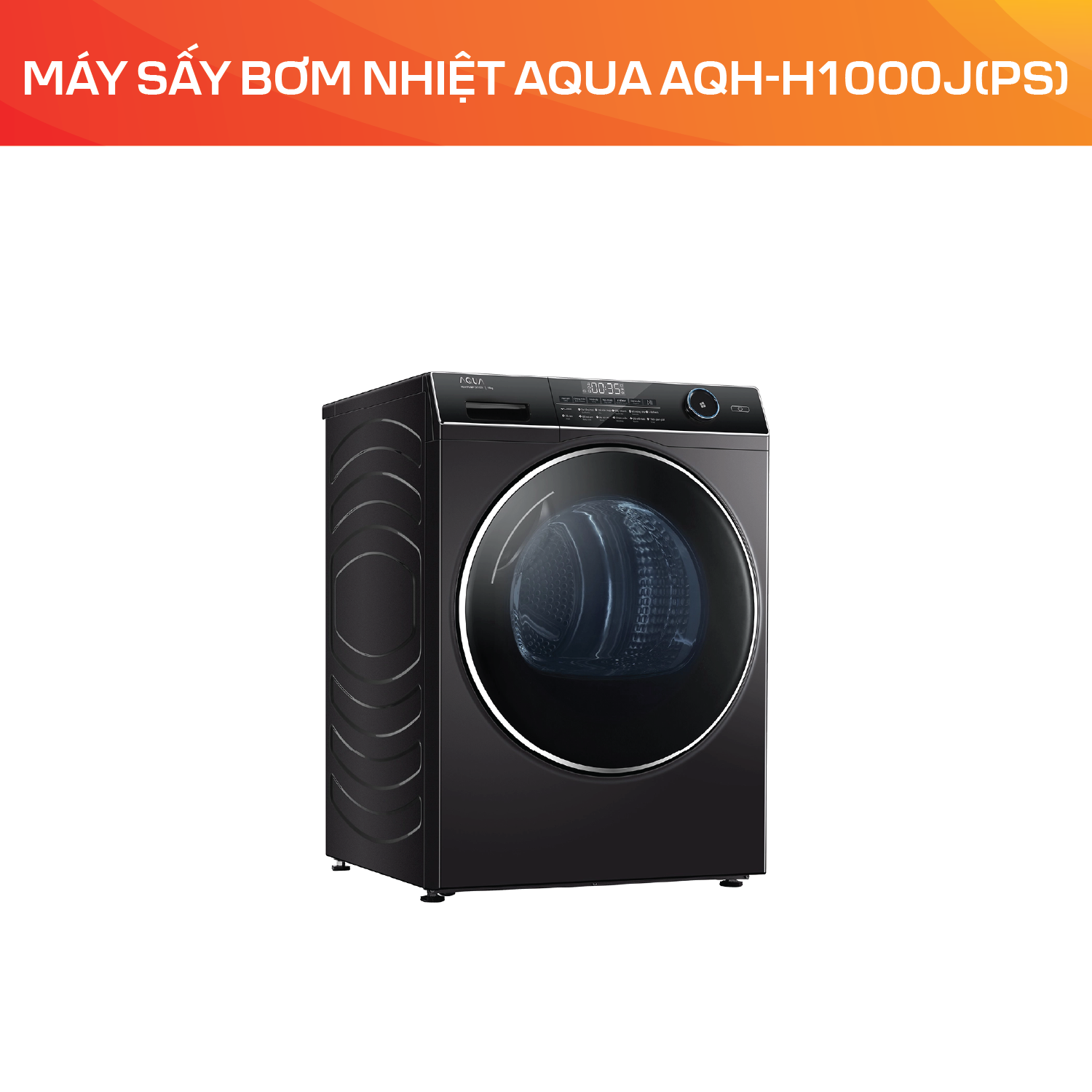 Máy sấy bơm nhiệt Aqua AQH-V800H(SS) - Ảnh 4