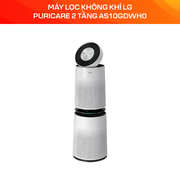 Máy lọc không khí LG Puricare 2 tầng AS10GDWH0 - Ảnh 4