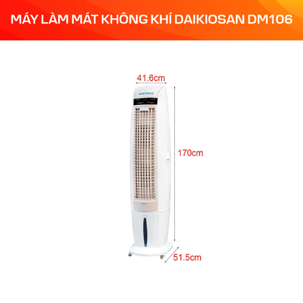 Quạt điều hòa Daikiosan DM106 - Ảnh 4