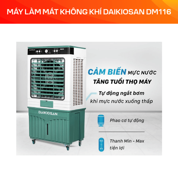 Quạt điều hòa Daikiosan DM116 - Ảnh 4