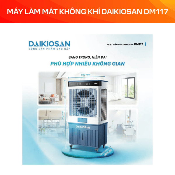 Quạt điều hòa Daikiosan DM117 - Ảnh 4