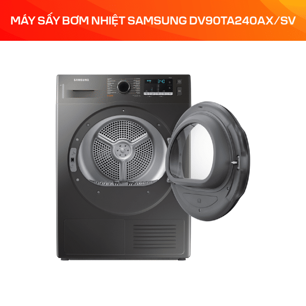 Máy sấy bơm nhiệt Samsung 9 kg DV90TA240AX/SV - Ảnh 5