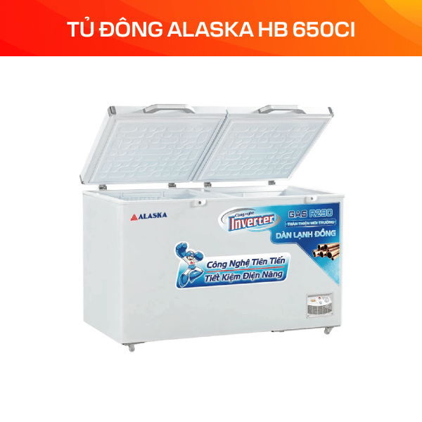 Tủ Đông Alaska Inverter 518 Lít HB-650CI - Ảnh 4