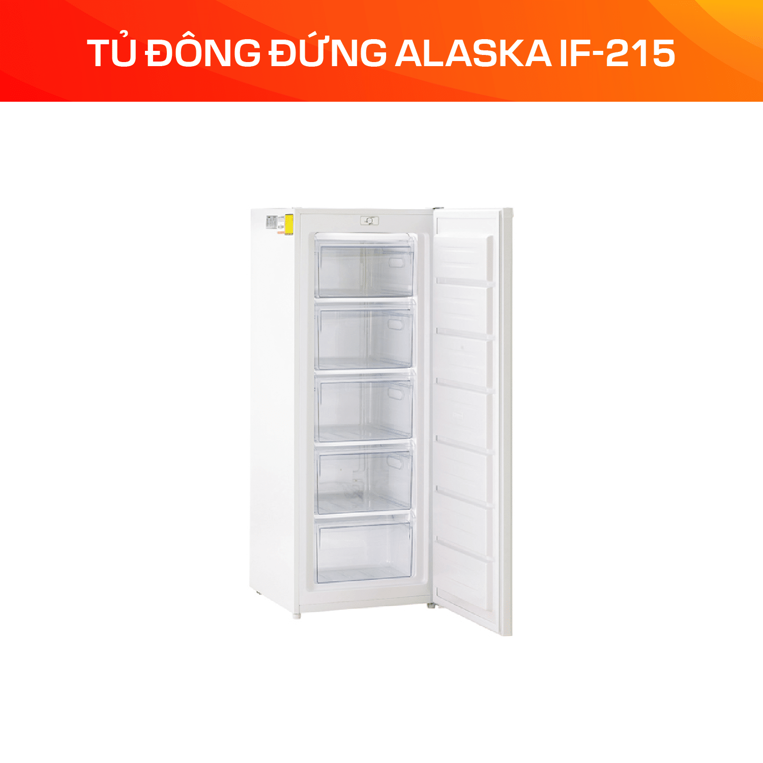 Tủ Đông Alaska 214 lít IF-215 - Ảnh 4