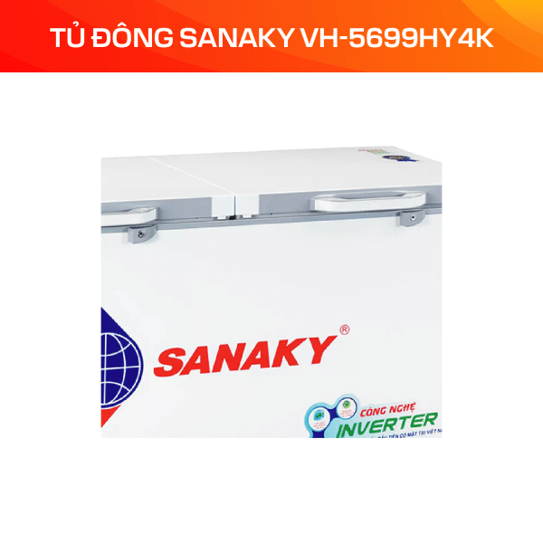 Tủ Đông Sanaky Inverter 410 lít VH-5699HY4K - Ảnh 4