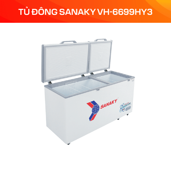 Tủ Đông Sanaky Inverter 530 lít VH-6699HY3 - Ảnh 4