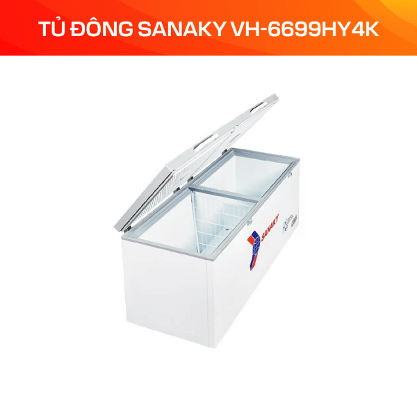 Tủ Đông Inverter Sanaky 530 Lít VH-6699HY4K - Ảnh 4
