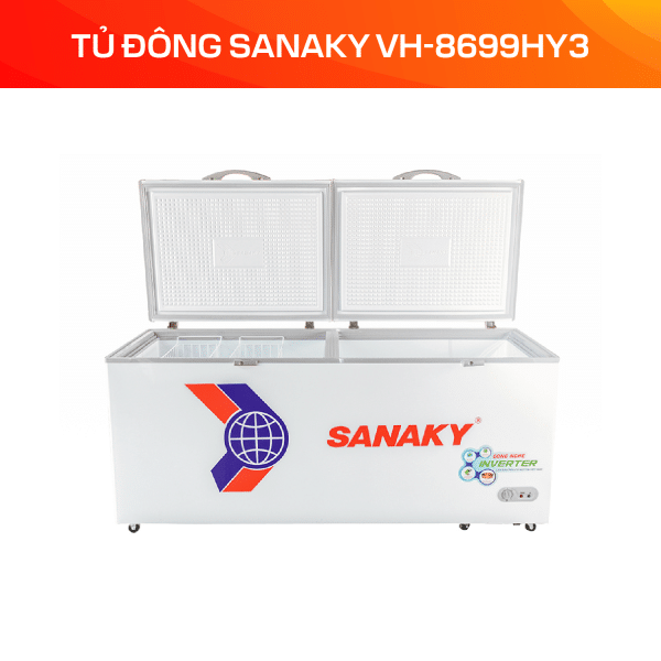Tủ Đông Sanaky Inverter 761 lít VH-8699HY3 - Ảnh 4