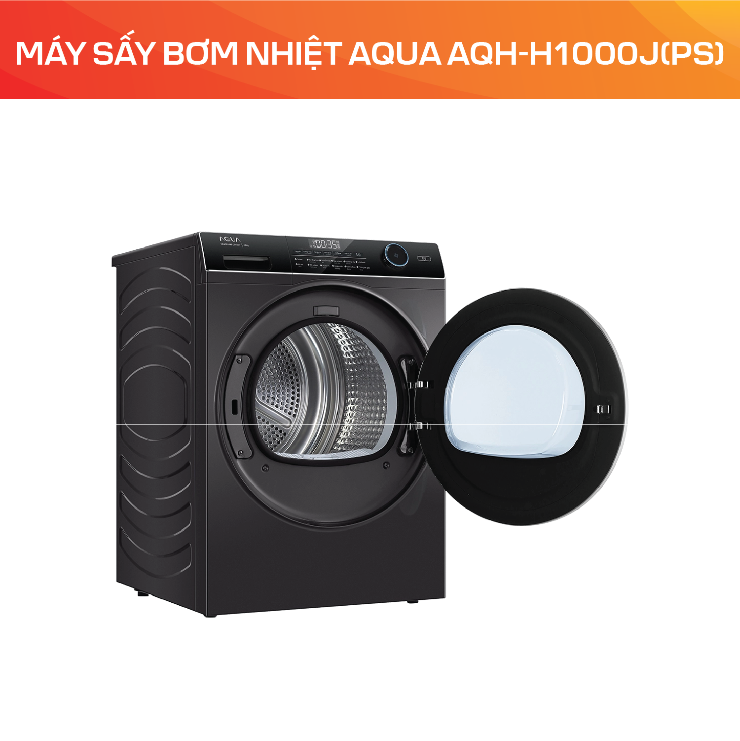 Máy sấy bơm nhiệt Aqua AQH-V800H(SS) - Ảnh 2