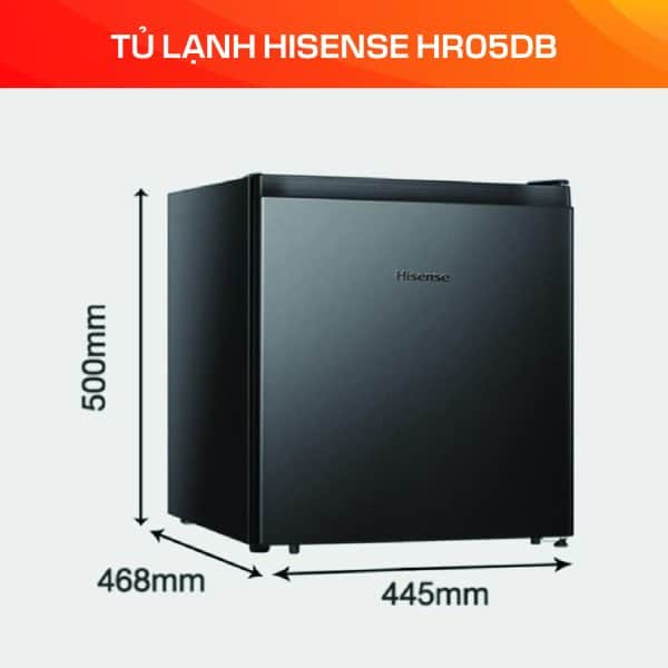 TỦ LẠNH HISENSE HR05DB - Ảnh 5