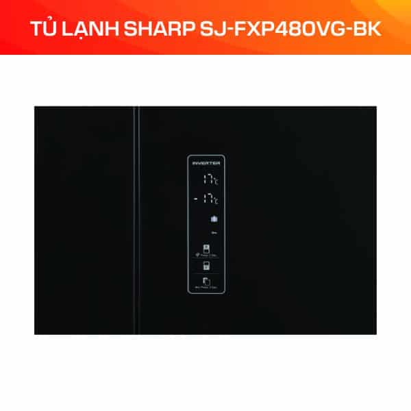 TỦ LẠNH SHARP SJ-FXP480VG-BK - Ảnh 4
