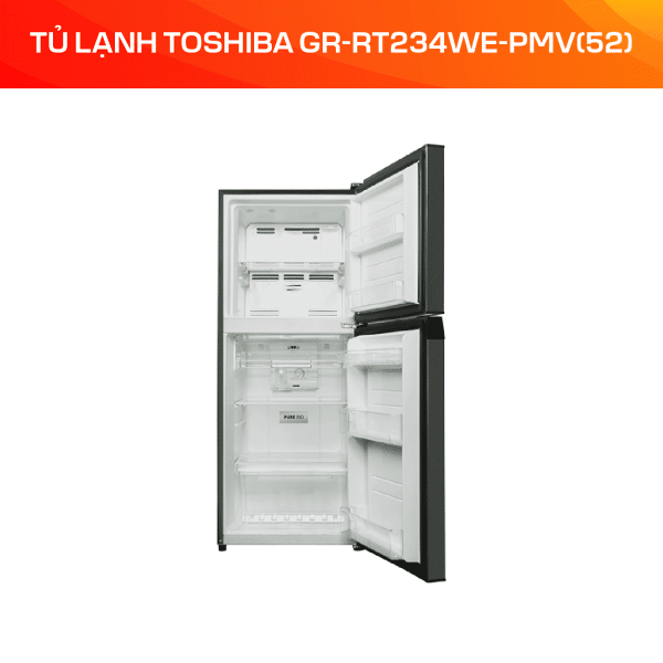 Tủ lạnh Toshiba Inverter 180 lít GR-RT234WE-PMV(52) - Ảnh 5