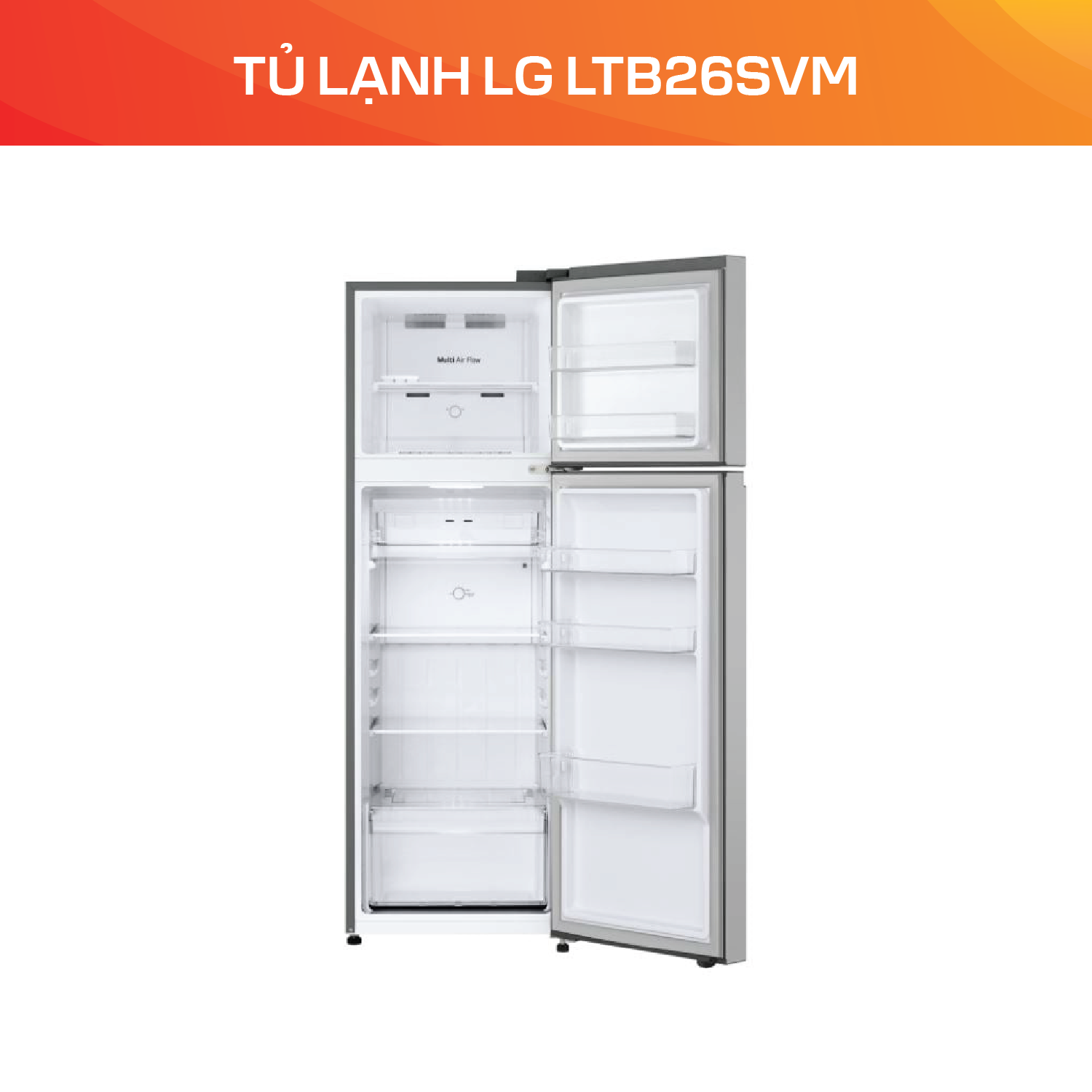 Tủ lạnh LG LTB26SVM - Ảnh 4