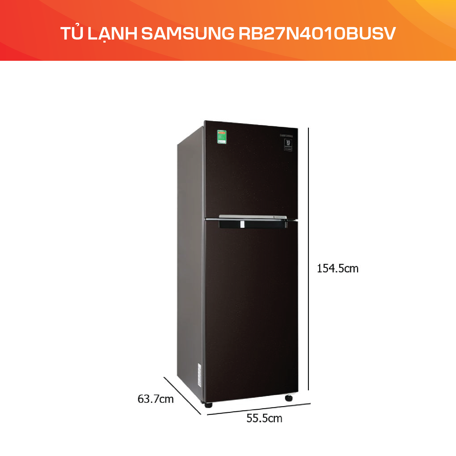 Tủ lạnh Samsung RT22M4032BY/SV - Ảnh 4