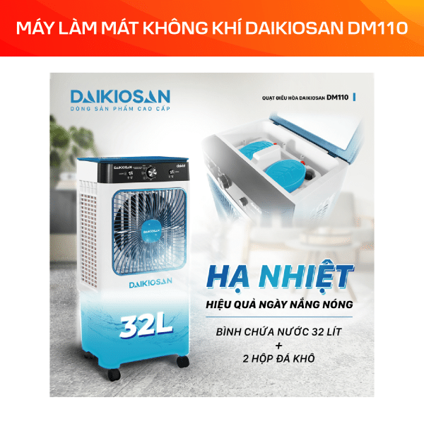 Quạt điều hòa Daikiosan DM110 - Ảnh 5