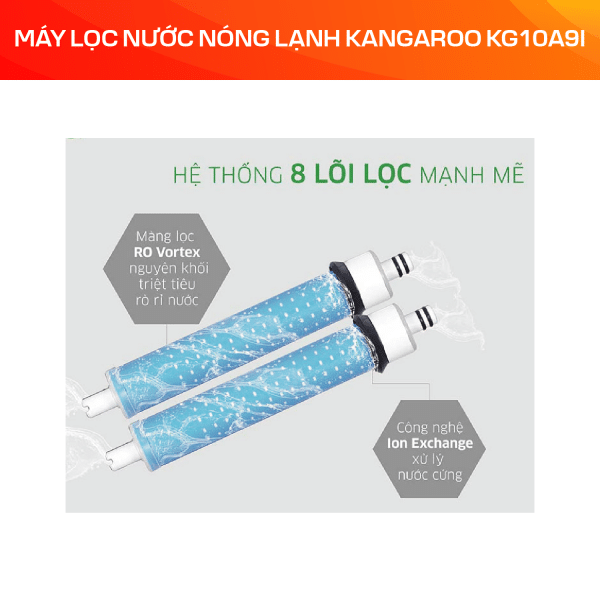 Máy lọc nước nóng lạnh Kangaroo KG10A9I - Ảnh 5