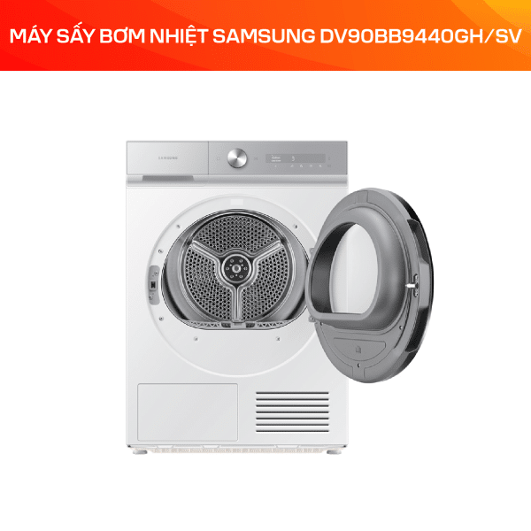 Máy sấy bơm nhiệt Samsung 9 kg DV90BB9440GH/SV - Ảnh 5