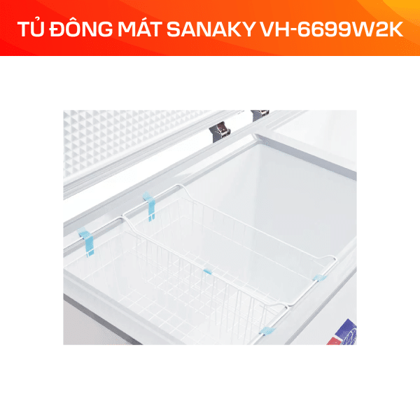 Tủ Đông Mát Sanaky 485 Lít VH-6699W2K - Ảnh 5
