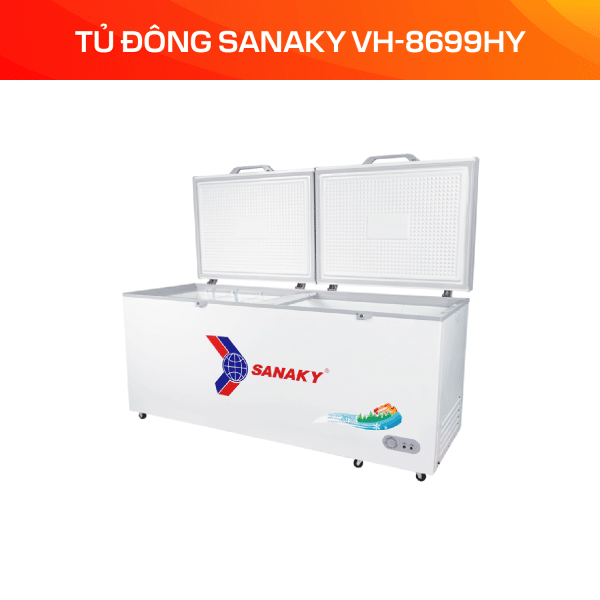 Tủ Đông Sanaky 761 lít VH-8699HY - Ảnh 5