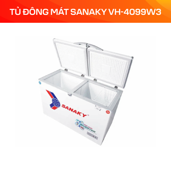 Tủ Đông Mát Sanaky Inverter 280 lít VH-4099W3 - Ảnh 5