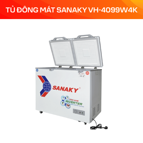 Tủ Đông Mát Sanaky Inverter 280 lít VH-4099W4K - Ảnh 5