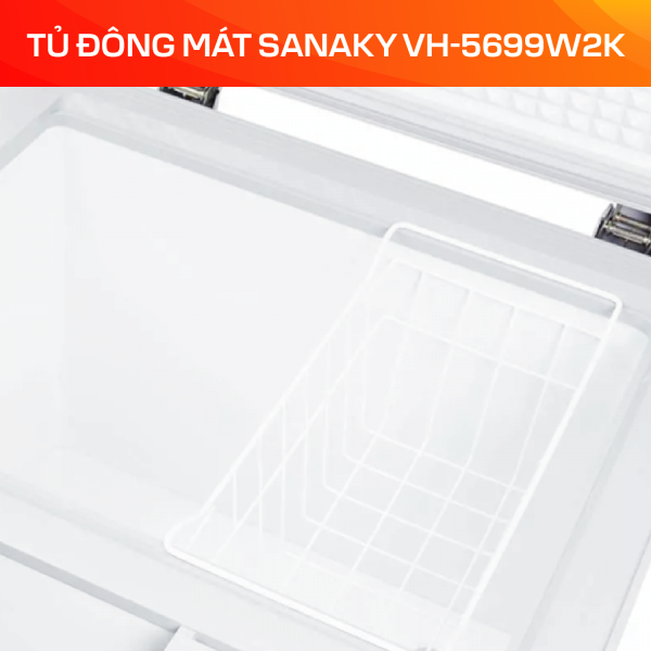 Tủ Đông Mát Sanaky 560 Lít VH-5699W2K - Ảnh 5