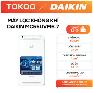 MÁY LỌC KHÔNG KHÍ DAIKIN MC55UVM6-7