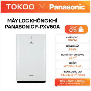 MÁY LỌC KHÔNG KHÍ PANASONIC F-PXV50A