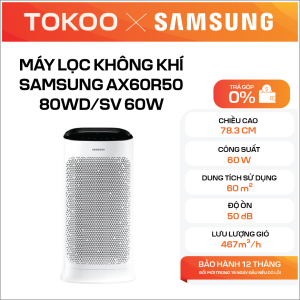 MÁY LỌC KHÔNG KHÍ SAMSUNG AX60R5080WD/SV 60W