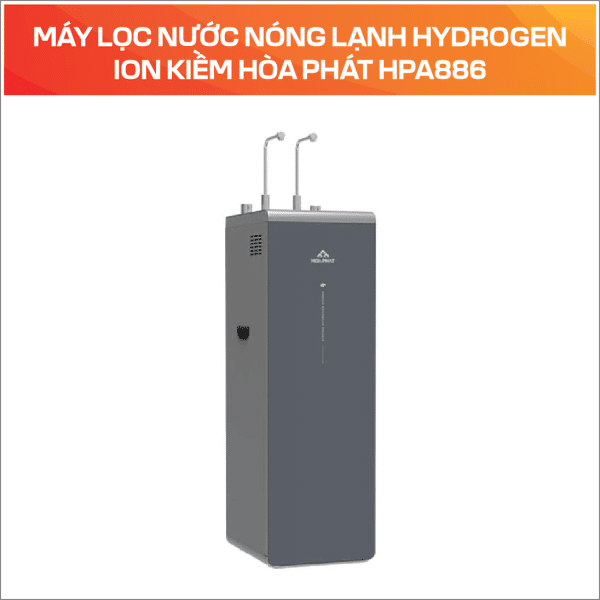 MÁY LỌC NƯỚC NÓNG LẠNH HYDROGEN ION KIỀM HÒA PHÁT HPA886 - Ảnh 3
