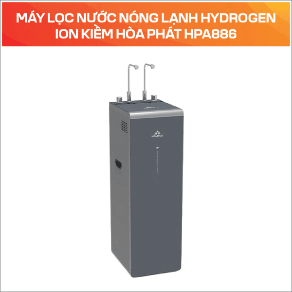 MÁY LỌC NƯỚC NÓNG LẠNH HYDROGEN ION KIỀM HÒA PHÁT HPA886 - Ảnh 4