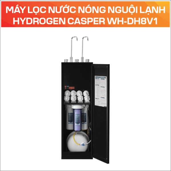 MÁY LỌC NƯỚC NÓNG NGUỘI LẠNH HYDROGEN CASPER WH-DH8V1 - Ảnh 3