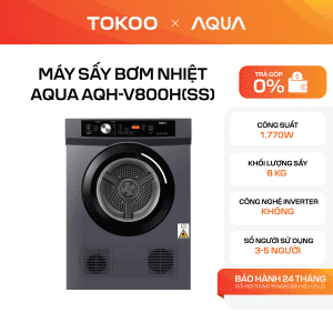 MÁY SẤY BƠM NHIỆT AQUA AQH-V800H(SS)